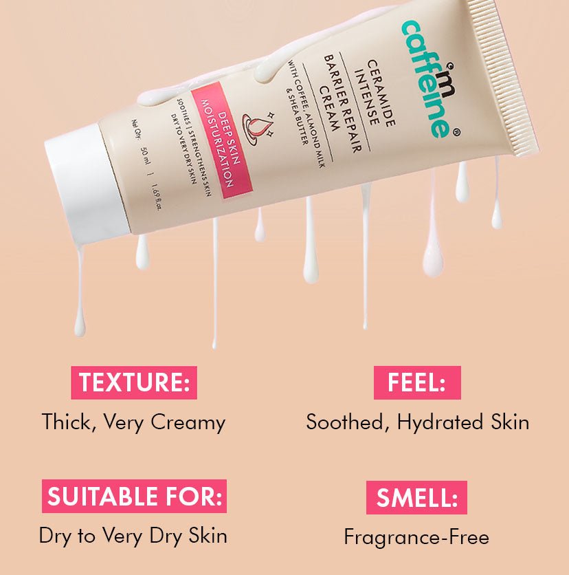 mCaffeine Ceramide Intense Barrier Repair Cream - Dry to Very Dry Skin